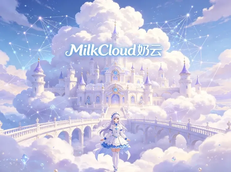 奶云 MilkCloud 宣传配图，本页为第三方整理页